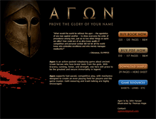 Tablet Screenshot of agon-rpg.com